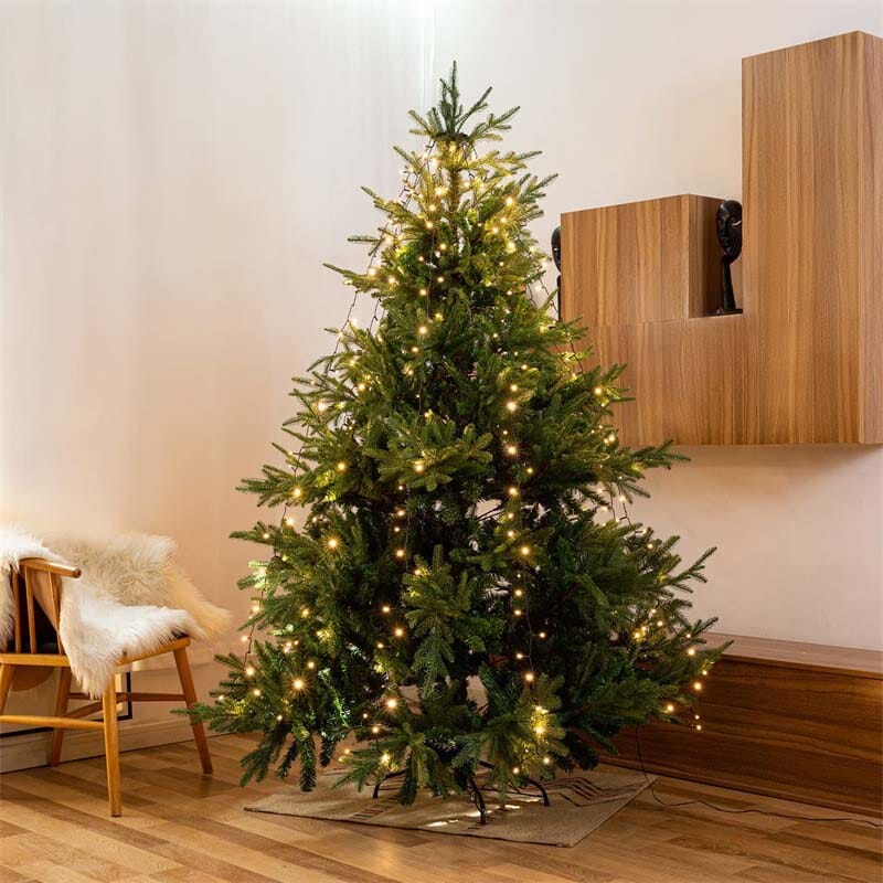 corlado | Weihnachtsbaum Wasserfalllichter mit Ring