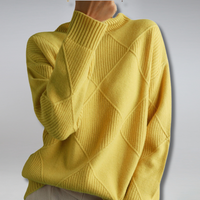 Kuscheliger Kaschmir Damen Rollkragenpullover
