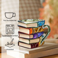 Handgemachte 3D Leseglück-Tasse - das Original