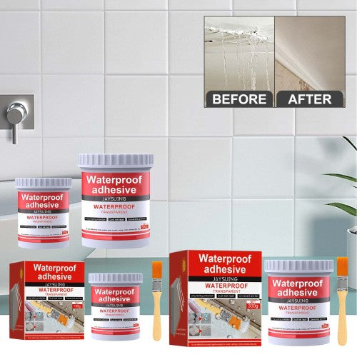 Transparente wasserfeste Beschichtung, 300 g Set