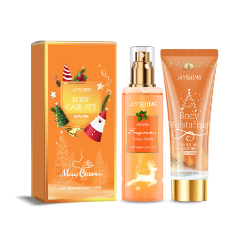 Weihnachts-Körperpflege Geschenkset, Lotion und Body Mist