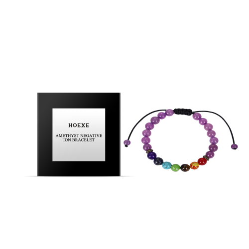 Amethyst & rosa Kristall Armband