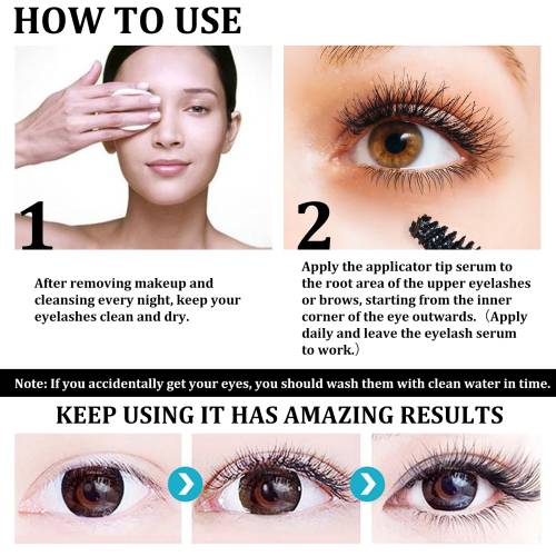 Rizinusöl Wimpernpflege
