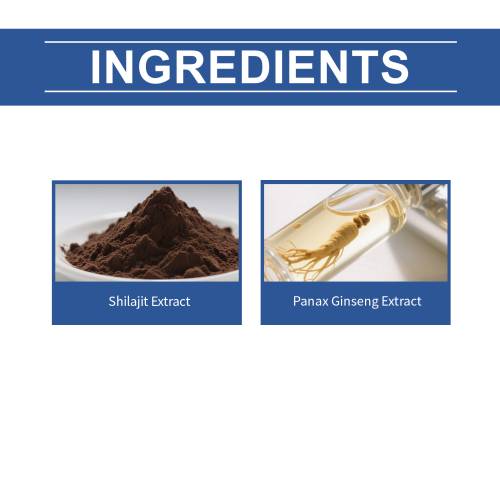 Shilajit Ginseng Tropfen für Männer