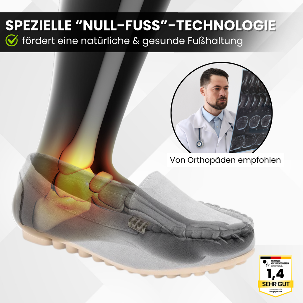 OrthoSun - ergonomische, rutschfeste & schmerzlindernde Komfortschuhe für Damen