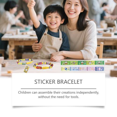 Lehrreiches Perlenarmband-Set für Kinder
