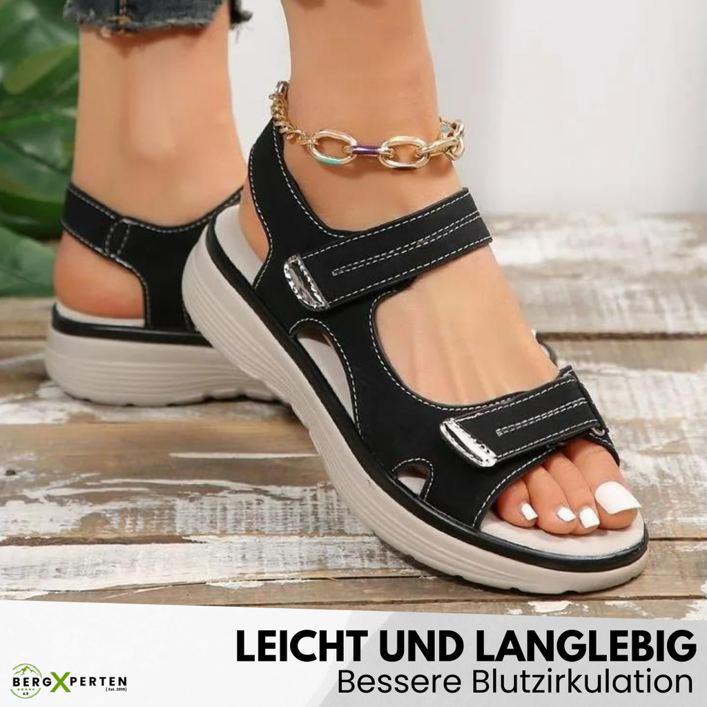 OrthoKlara - ergonomische,  schmerzlindernde & rutschfeste Sandalen für Damen