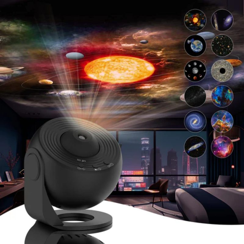 Galaxy Projektor LED Nachtlicht, Sternenhimmel Schlafzimmer