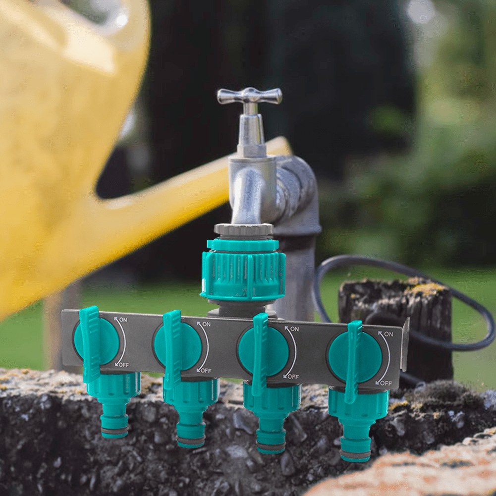 corlado | Weg Garten-Schlauchverteiler - Verstellbarer Wasserhahn-Adapter
