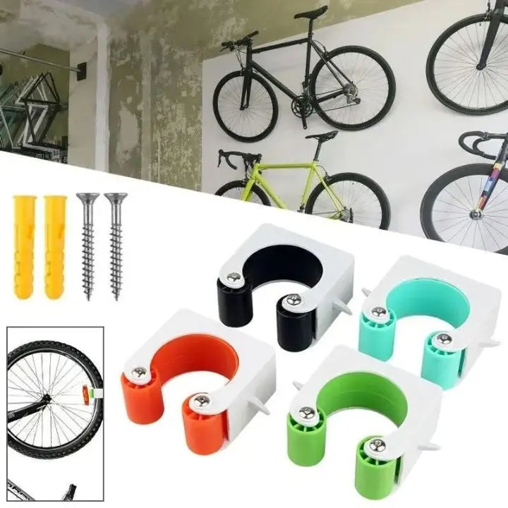 corlado | 3 Stücke Wand-Fahrradhalter – Platzsparende Aufbewahrung für alle Bikes