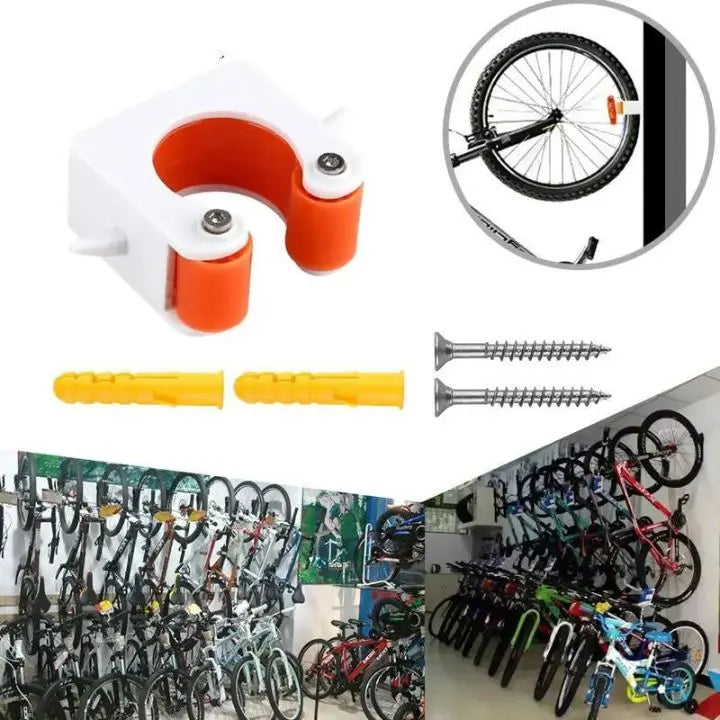 corlado | 3 Stücke Wand-Fahrradhalter – Platzsparende Aufbewahrung für alle Bikes
