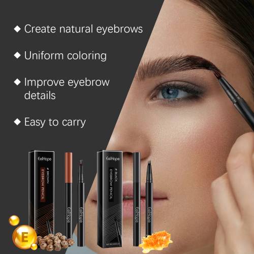 Microblading Augenbrauenstift mit vier Spitzen