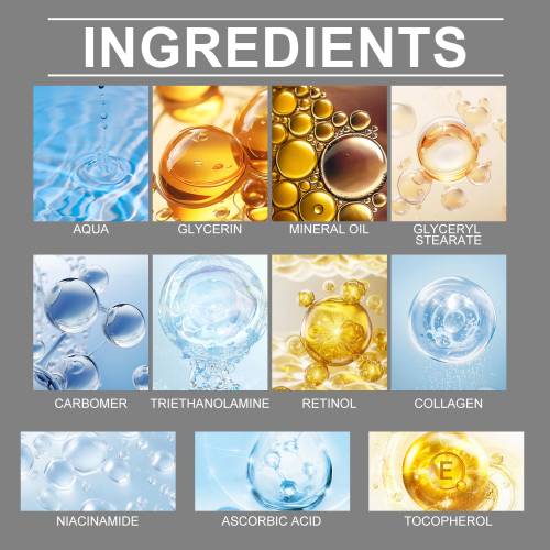Retinol Gesichtscreme mit Vitamin C und E
