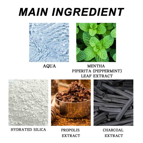 Bambuskohle Zahnpasta mit Propolis