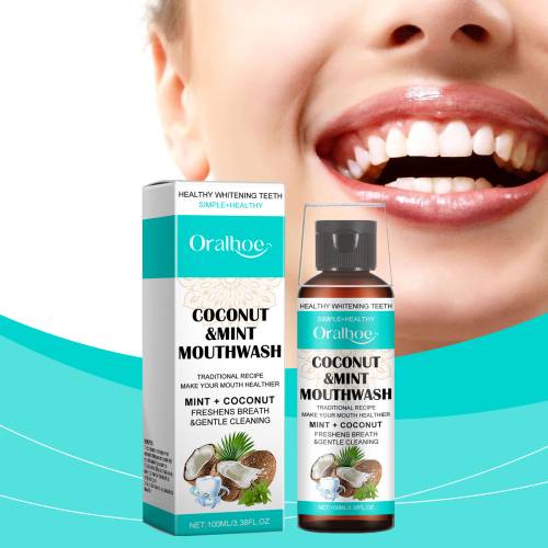 Kokos Minz Mundspülung mit Kamille