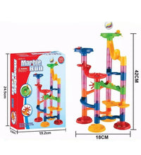 corlado | Baustein Murmelbahn Säulen Spielset
