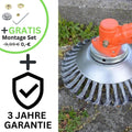 | ProfiTrim - Der unzerstörbare Rasentrimmer inkl. Gratis Montage-Set