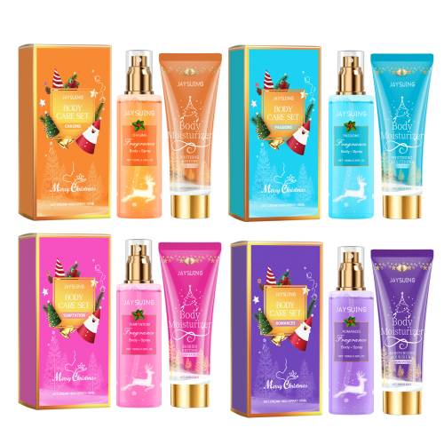 Weihnachts-Körperpflege Geschenkset, Lotion und Body Mist