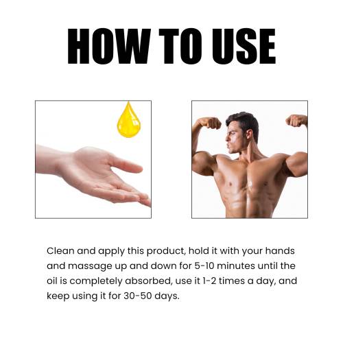 Kräuter-Massageöl für Männer