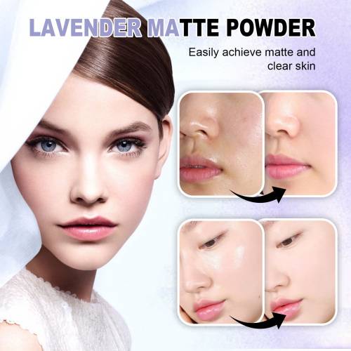 Lavendel Mattes Finishing-Puder