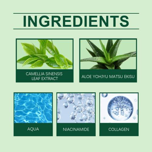 Kollagen Körpercreme mit Tee und Aloe
