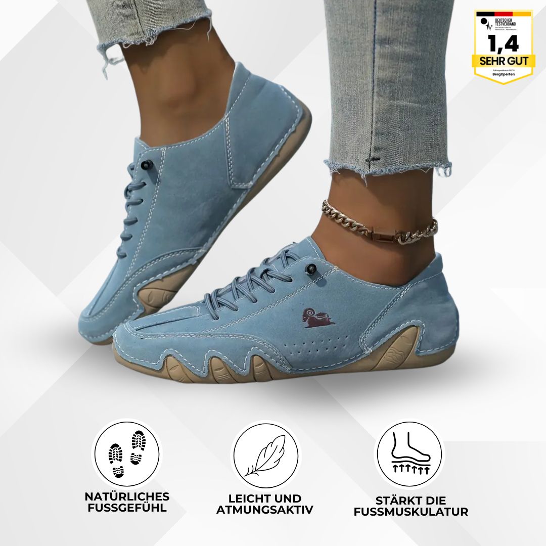 Alpaca Lady - ergonomischer, schmerzlindernder & wasserdichter Barfußschuh
