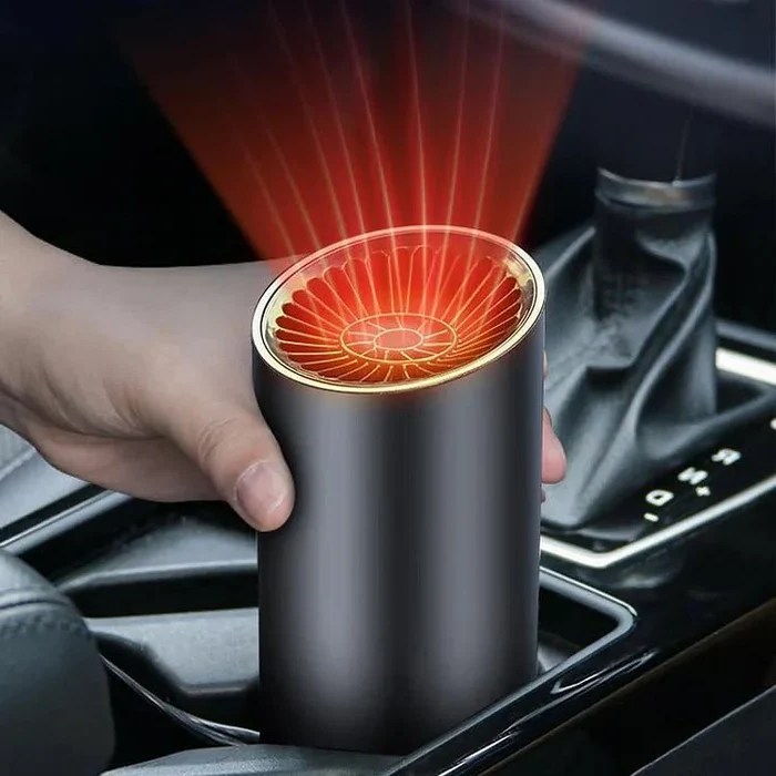 corlado | Schnelles Heizbecherform Auto Warmluftgebläse - Schnelles Heizen & Kühlen Einstellbar 360 Grad drehbar Plug and Use für Auto, SUV, Wohnmobil und Lastwagen