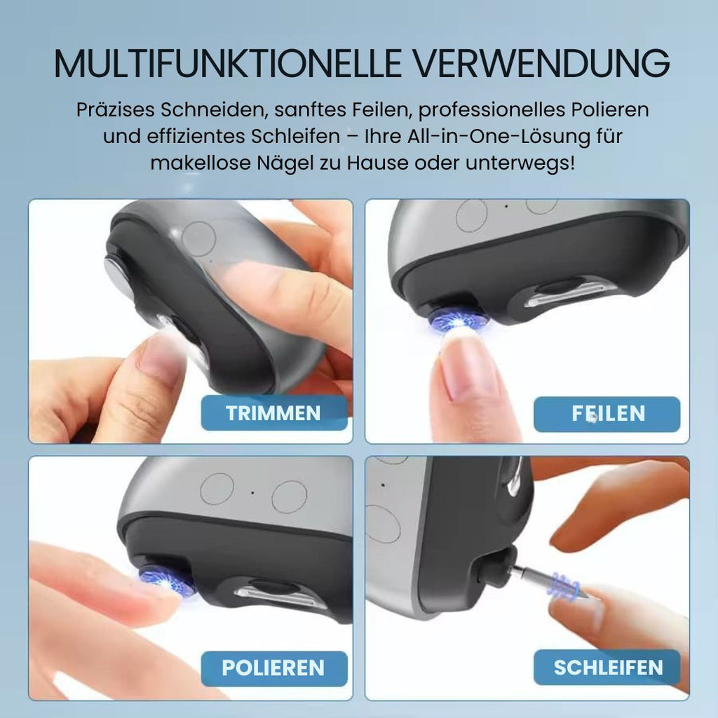 CareClip - Sichere, schmerzfreie Nagelpflege – mit nur einem Klick