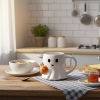 Kürbisgeist Tasse - Süßer Geist mit Kürbis - perfekt für Halloween