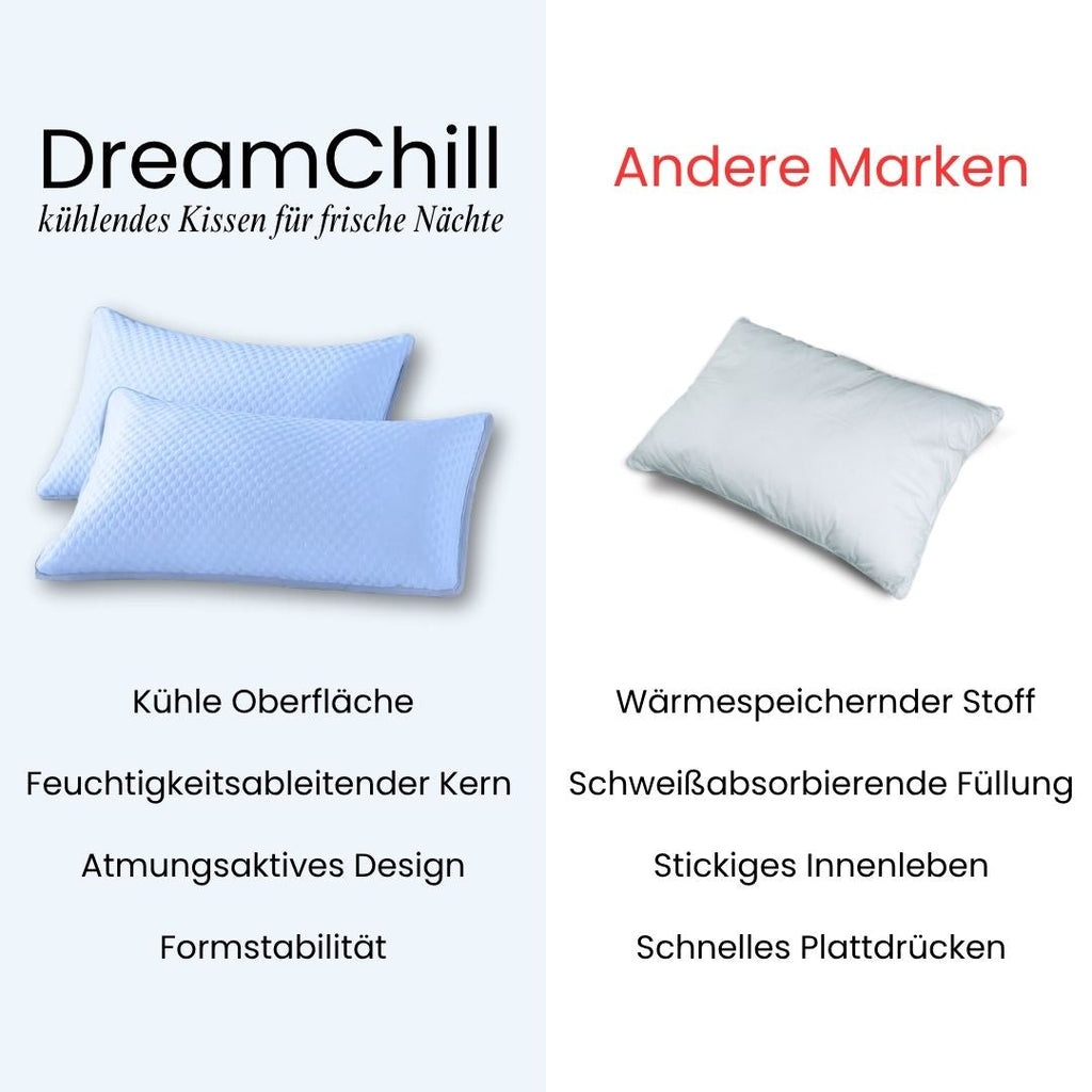 DreamChill - der kühlende & hautschonende Kissenbezug - das Original