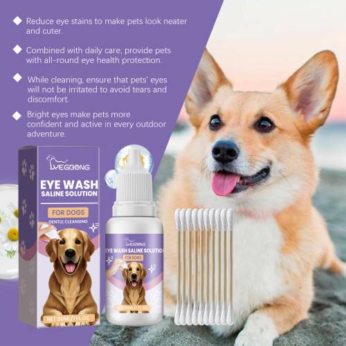 Salz-Augenreiniger für Hunde