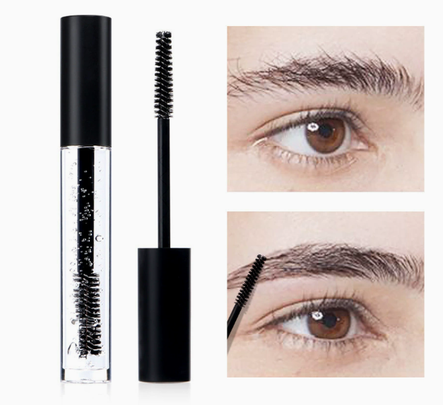 Augenbrauen-Styling-Gel, wasserfest, transparent oder schwarz