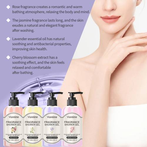 Lavendel Duschgel für Frauen, pflegend