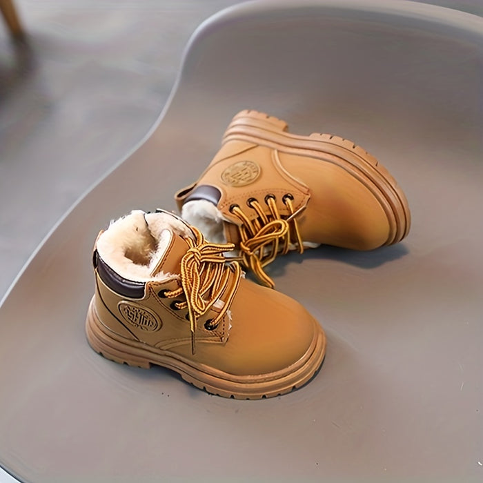 corlado | Wasserfeste Fleece-Winterstiefel für Jungen – Mit Warmfutter & Profilsohle