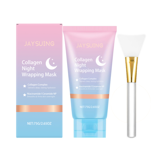 Kollagen Peel-Off Nachtmaske mit Niacinamid und Ceramid