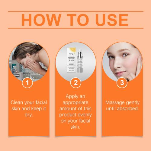 Vitamin C Gesichtsserum mit Hyaluronsäure und Vitamin E