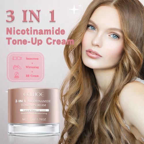 3-in-1 Tone-Up Creme mit Arbutin