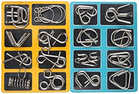 Metall-Puzzle-Ring-Set
