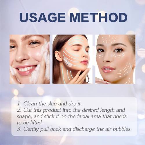 Kollagen Vitamin C Face-Lift-Streifen