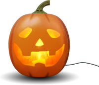 Animierter Singender Halloween Kürbis, Bewegungssensor, Projektionsgesicht