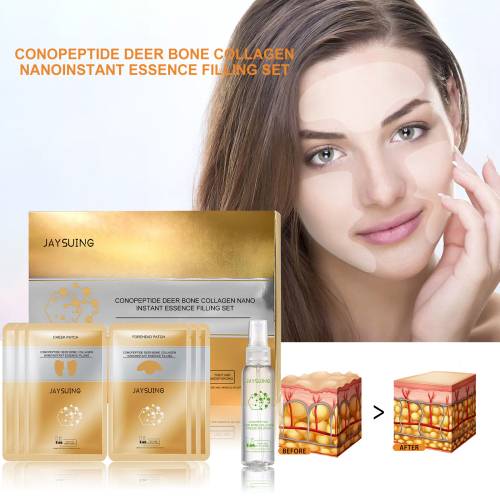 Schnecken-Peptid Kollagen-Serum-Set mit Microneedle-Patches