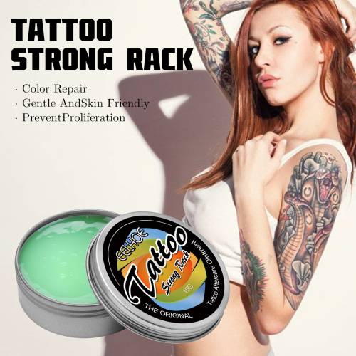 Tattoo-Pflegecreme mit Jojobaöl und Vitamin E