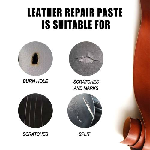 Überstreichbarer Leder-Reparaturfüller
