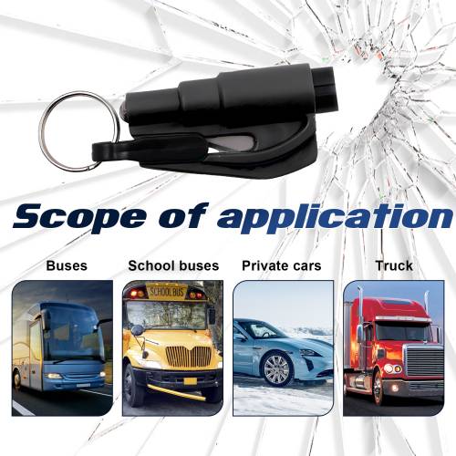 Notfall-Hammer für Autoscheiben