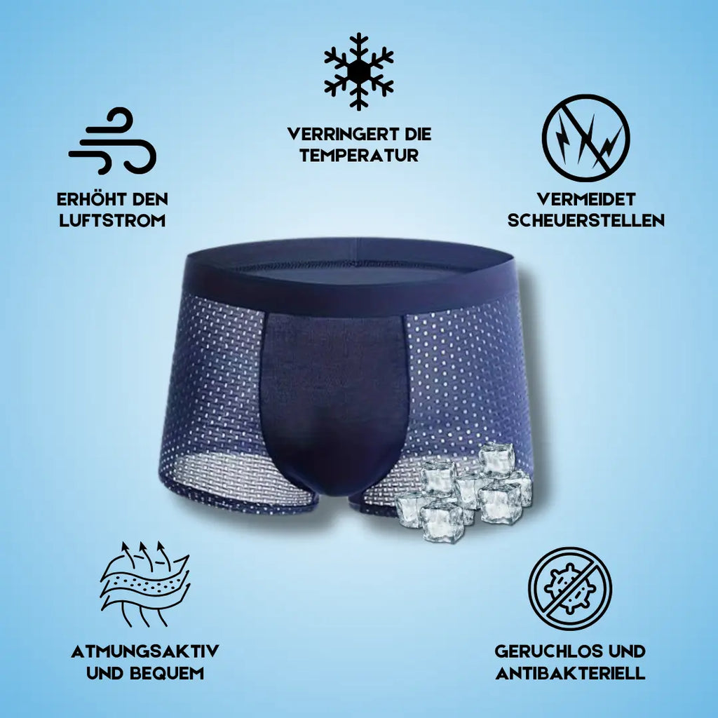 Boxershorts Active aus Bambus-Fasern für ganztägigen Komfort