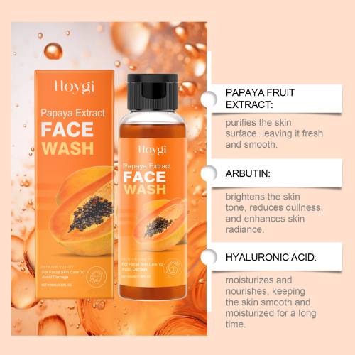 Papaya Gesichtsreinigung, mild und pflegend