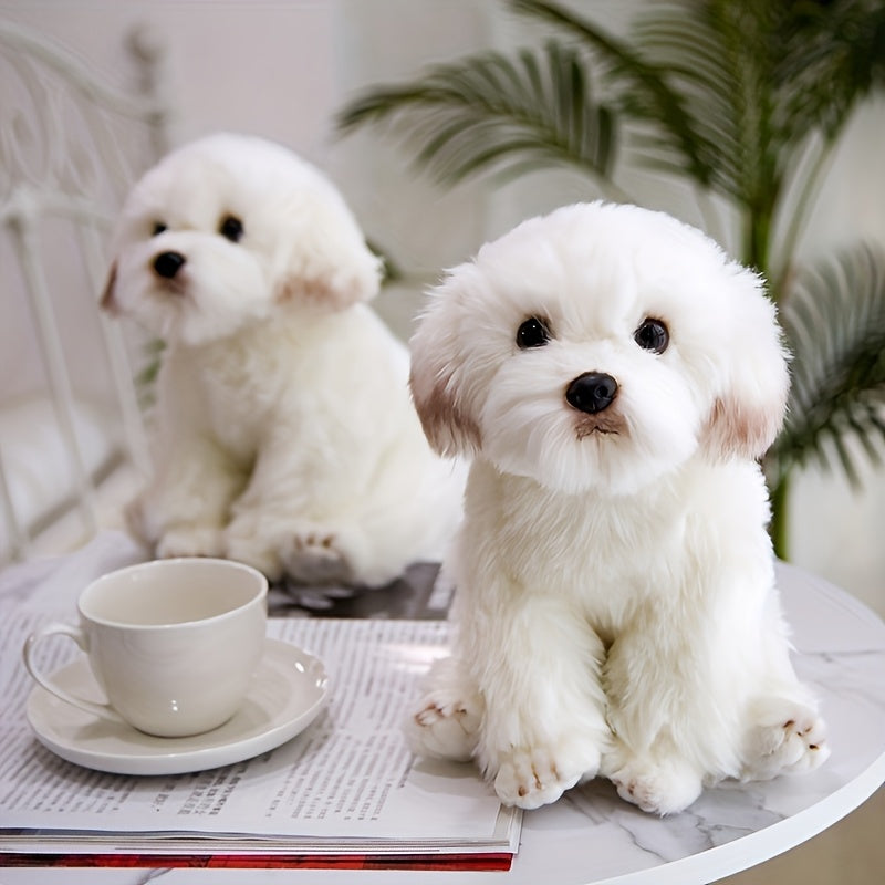 Plüsch Hundespielzeug, Teddy Welpe, kuscheliges Stofftier Geschenk