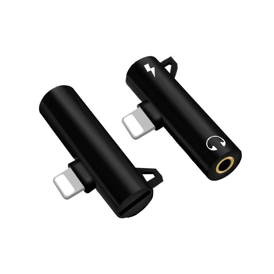 corlado | 4 in 1 Earphone Lightning Adapter für iPhone ( 2PCS )
