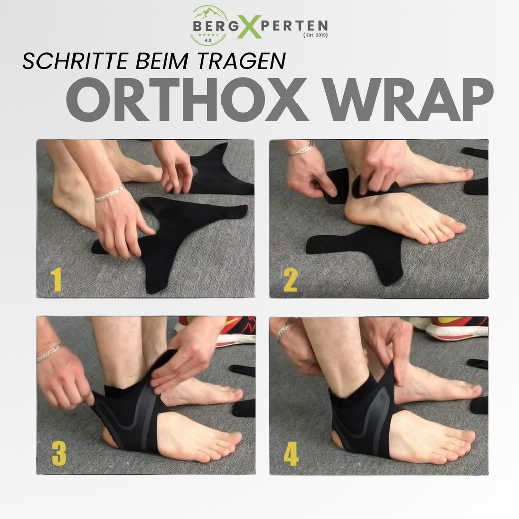 OrthoX Wrap - zur Linderung von Fußschmerzen (1+1 Gratis Aktion)