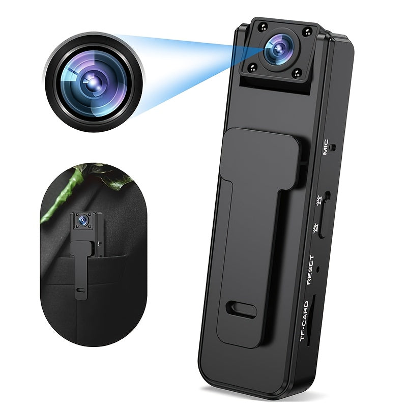 Mini Kamera mit Clip, tragbar, für Videoaufnahmen